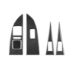 Set 5 adesivi in fibra di carbonio per Seat Leon 2005-2012