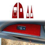 Set 5 adesivi in fibra di carbonio per Seat Leon 2005-2012