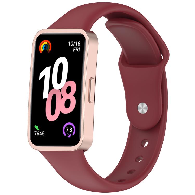 Cinturino per orologio in silicone con fibbia inversa xDfind, For Huawei Band 10 / 9 / 8