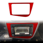 Adesivo fibra di carbonio console Seat Leon 2005-2012