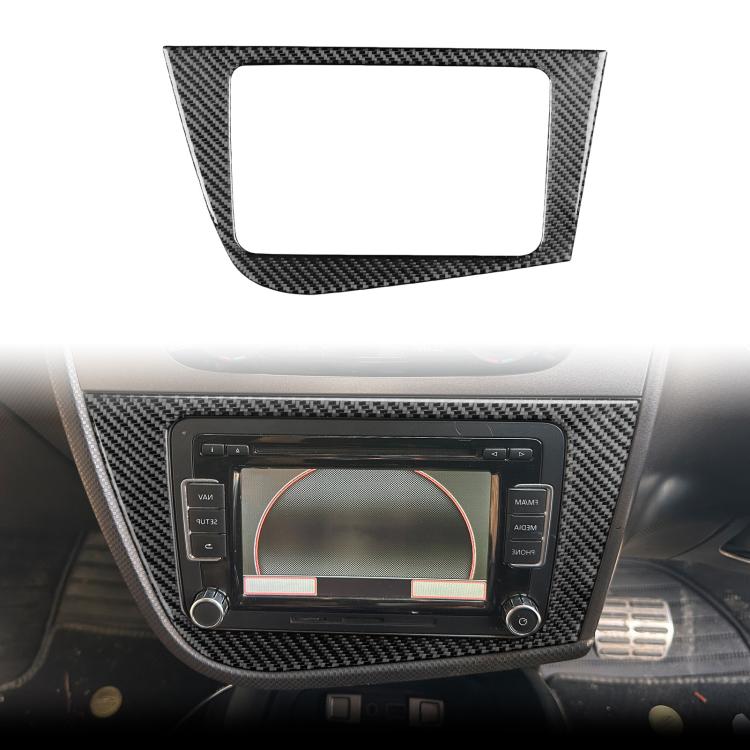 Adesivo fibra di carbonio console Seat Leon 2005-2012