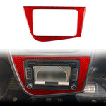 Adesivo fibra di carbonio console Seat Leon 2005-2012