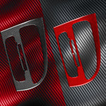 Adesivo decorativo in fibra di carbonio per pannello del climatizzatore della console centrale dell'auto per SEAT Leon 2005-2012, Center Console Air Conditioner Panel, Left Driver, Center Console Air Conditioner Panel, Right Driver