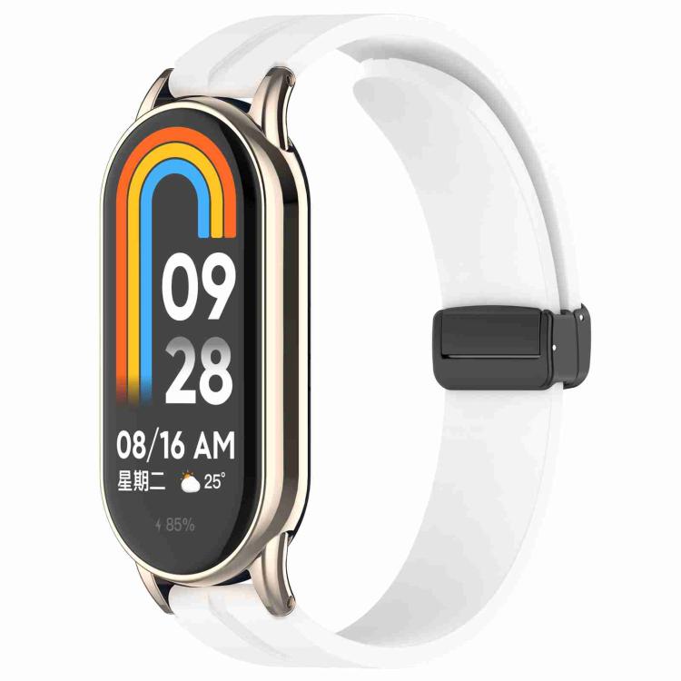 Cinturino per orologio in silicone con fibbia pieghevole xDfind, For Xiaomi Smart Band 10 / 9 / 8 / NFC