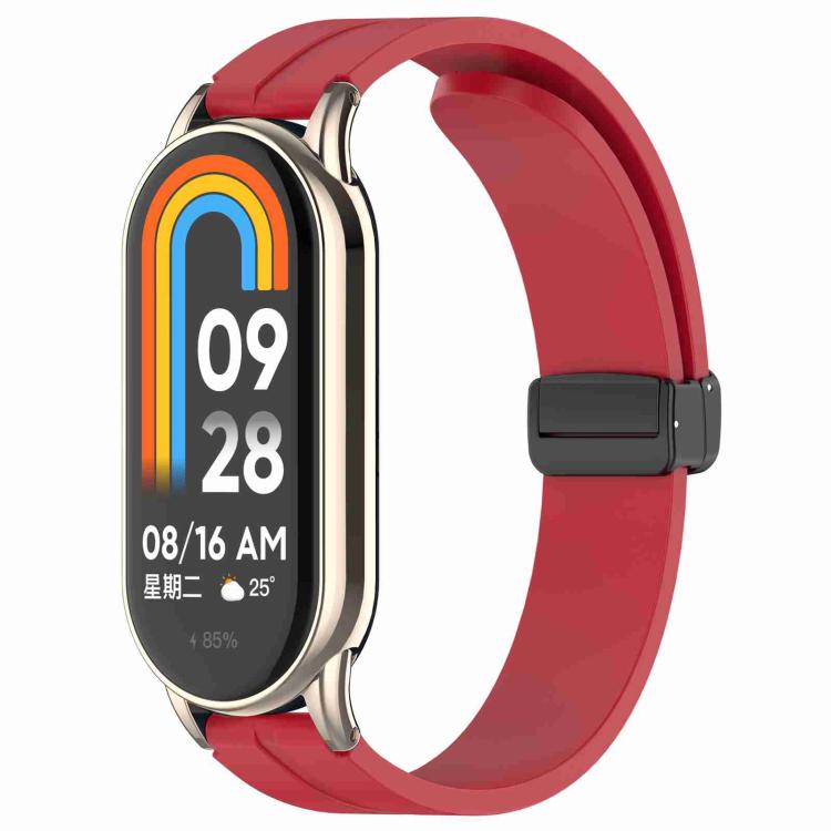 Cinturino per orologio in silicone con fibbia pieghevole xDfind, For Xiaomi Smart Band 10 / 9 / 8 / NFC