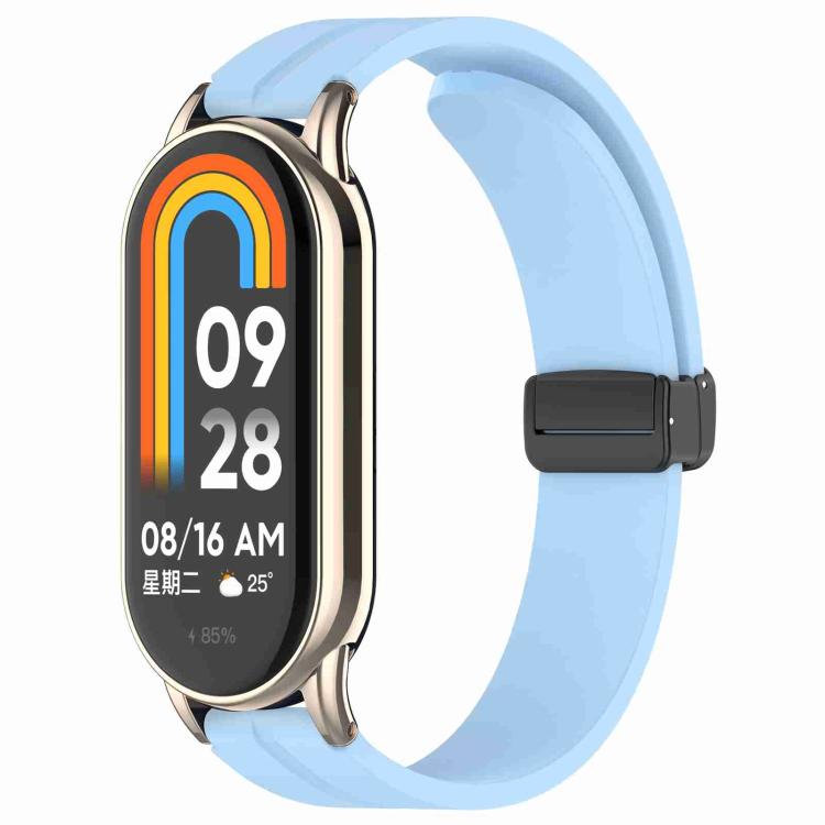 Cinturino per orologio in silicone con fibbia pieghevole xDfind, For Xiaomi Smart Band 10 / 9 / 8 / NFC