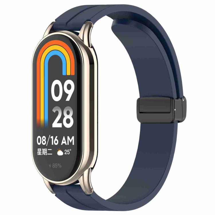 Cinturino per orologio in silicone con fibbia pieghevole xDfind, For Xiaomi Smart Band 10 / 9 / 8 / NFC