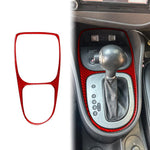 Adesivo decorativo in fibra di carbonio per la cornice del cambio dell'auto per SEAT Leon 2005-2012, lato guidatore sinistro e destro., Gear Shift Frame
