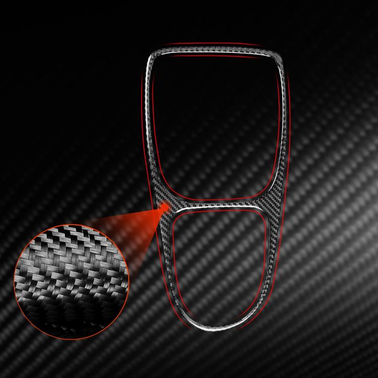 Adesivo decorativo in fibra di carbonio per la cornice del cambio dell'auto per SEAT Leon 2005-2012, lato guidatore sinistro e destro., Gear Shift Frame