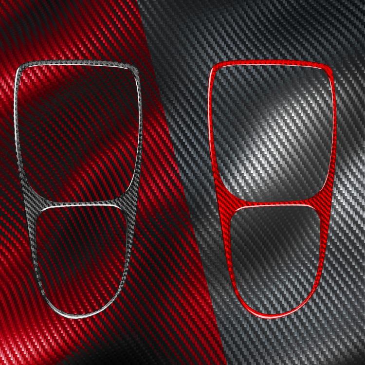 Adesivo decorativo in fibra di carbonio per la cornice del cambio dell'auto per SEAT Leon 2005-2012, lato guidatore sinistro e destro., Gear Shift Frame