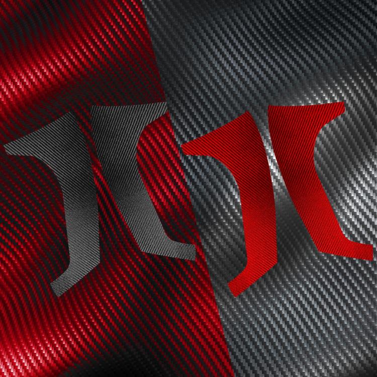 Set di 2 adesivi decorativi in fibra di carbonio per lunotto posteriore dell'auto, compatibili con SEAT Leon 2005-2012, stile foglio di carbonio, lato guidatore sinistro e destro., Rear Windshield