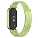Cinturino per orologio xDfind con connettore in metallo e passante in nylon intrecciato., For Xiaomi Smart Band 10 / 9 / 8 / NFC