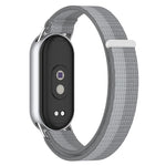 Cinturino per orologio xDfind con connettore in metallo e passante in nylon intrecciato., For Xiaomi Smart Band 10 / 9 / 8 / NFC