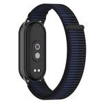 Cinturino per orologio xDfind con connettore in metallo e passante in nylon intrecciato., For Xiaomi Smart Band 10 / 9 / 8 / NFC