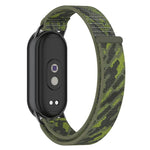 Cinturino per orologio xDfind con connettore in metallo e passante in nylon intrecciato., For Xiaomi Smart Band 10 / 9 / 8 / NFC