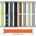 Cinturino per orologio xDfind con connettore in metallo e passante in nylon intrecciato., For Xiaomi Smart Band 10 / 9 / 8 / NFC