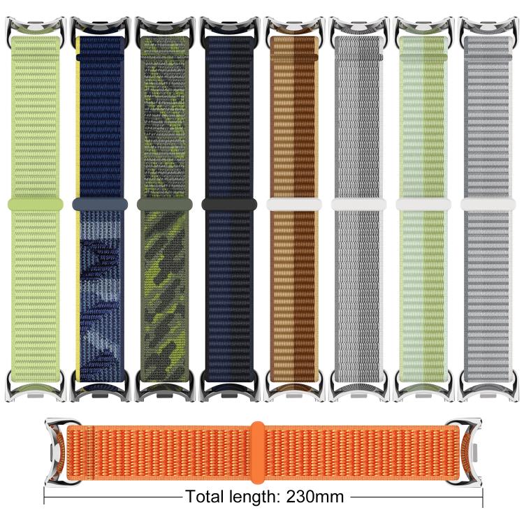 Cinturino per orologio xDfind con connettore in metallo e passante in nylon intrecciato., For Xiaomi Smart Band 10 / 9 / 8 / NFC