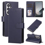 Custodia per telefono in pelle multifunzionale con 3 scomparti per carte., For Galaxy Z Flip8 5G, For Galaxy Z Fold7 5G, For Galaxy Z Flip7 5G