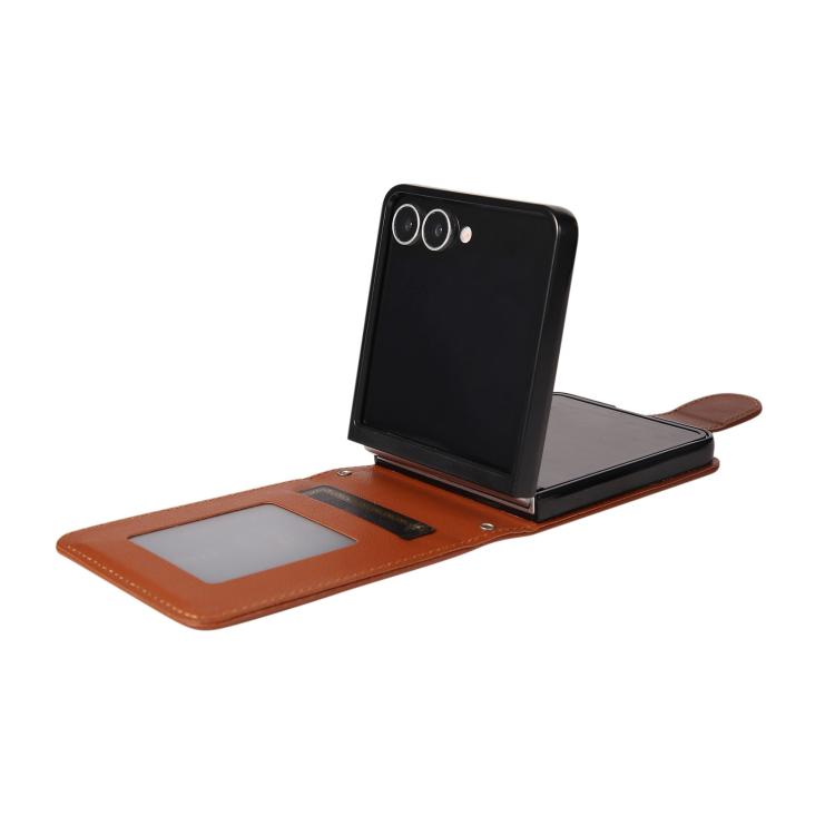 Custodia per telefono in pelle multifunzionale con 3 scomparti per carte., For Galaxy Z Flip8 5G, For Galaxy Z Fold7 5G, For Galaxy Z Flip7 5G