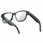 Occhiali intelligenti L801 con fotocamera HD da 8 MP, registrazione video, trasmissione Wi-Fi, assistente vocale intelligente AI, cuffie indossabili intelligenti.