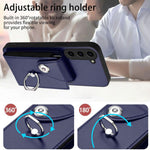 Porta carte d'organo, porta anelli, custodia per telefono, For Samsung Galaxy S23 FE 5G