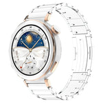 Cinturino per orologio in acciaio inossidabile con fibbia pieghevole a sgancio rapido in ceramica., 18mm