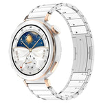 Cinturino per orologio in acciaio inossidabile con fibbia pieghevole a sgancio rapido in ceramica., 18mm