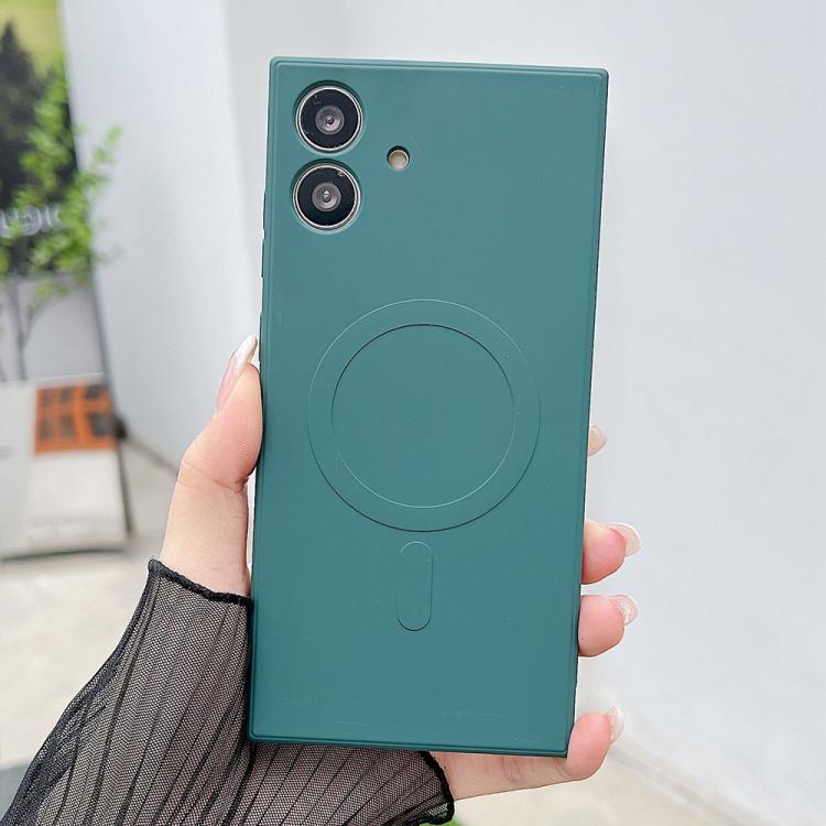 Custodia magnetica per telefono MagSafe in silicone liquido a tinta unita., For Samsung Galaxy A06 4G / 5G, For Samsung Galaxy A56 5G