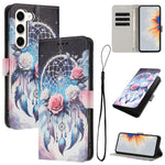 Custodia per telefono in pelle con motivo a colori, For Samsung Galaxy S23 Ultra 5G, For Samsung Galaxy S23+ 5G, For Samsung Galaxy S23 5G