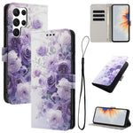 Custodia per telefono in pelle con motivo a colori, For Samsung Galaxy S20 FE, For Samsung Galaxy S22 Ultra 5G, For Samsung Galaxy S22+ 5G
