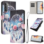 Custodia per telefono in pelle con motivo a colori, For Samsung Galaxy S22 5G, For Samsung Galaxy S21 FE 5G, For Samsung Galaxy S21 5G
