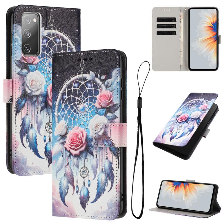 Custodia per telefono in pelle con motivo a colori, For Samsung Galaxy S20 FE, For Samsung Galaxy S22 Ultra 5G, For Samsung Galaxy S22+ 5G