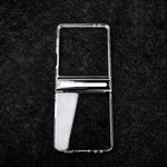 Custodia trasparente antiurto per telefono in PC., For Galaxy Z Flip8 5G, For Samsung Galaxy Z Flip5 5G / Flip6 5G, For Samsung Galaxy Z Flip7 5G, For Samsung Galaxy Z Fold5
