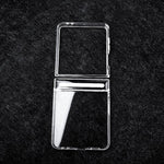 Custodia trasparente antiurto per telefono in PC., For Galaxy Z Flip8 5G, For Samsung Galaxy Z Flip5 5G / Flip6 5G, For Samsung Galaxy Z Flip7 5G, For Samsung Galaxy Z Fold5