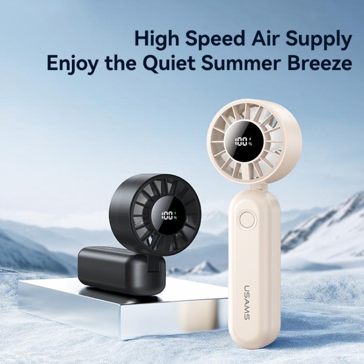 Ventilatore portatile pieghevole con display digitale USAMS