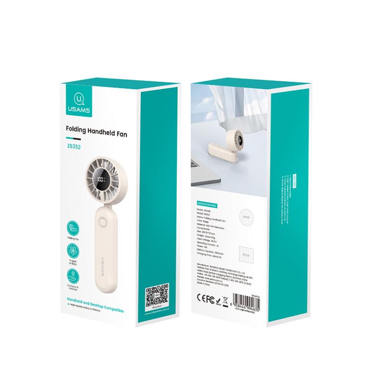 Ventilatore portatile pieghevole con display digitale USAMS