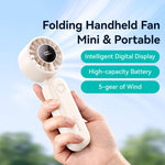 Ventilatore portatile pieghevole con display digitale USAMS