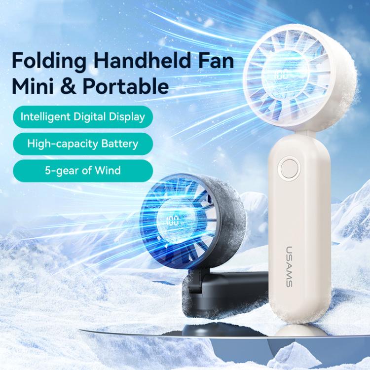 Ventilatore portatile pieghevole con display digitale USAMS