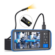 TESLONG MS450 Endoscopio con ampio schermo da 4,5 pollici, strumento per riparazioni auto, 8mm Dual Lens / 3m, 8mm Dual Lens / 10m, 8mm Dual Lens / 15m