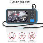 TESLONG MS450 Endoscopio con ampio schermo da 4,5 pollici, strumento per riparazioni auto, 8mm Dual Lens / 3m, 8mm Dual Lens / 10m, 8mm Dual Lens / 15m