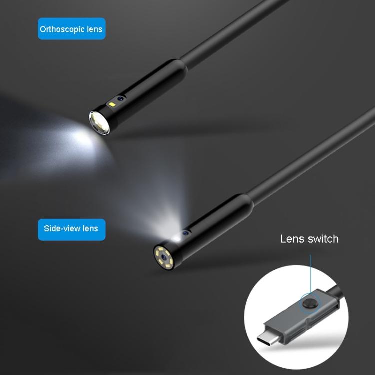 TESLONG MS450 Endoscopio con ampio schermo da 4,5 pollici, strumento per riparazioni auto, 8mm Dual Lens / 3m, 8mm Dual Lens / 10m, 8mm Dual Lens / 15m