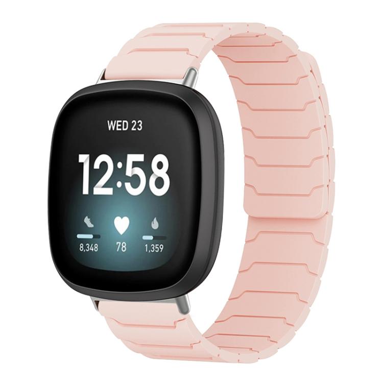 Cinturino per orologio magnetico in silicone xDfind, For Fitbit Versa 4 / 3 / Sense 2 / Sense