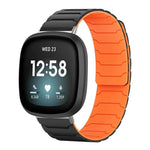 Cinturino per orologio magnetico in silicone xDfind, For Fitbit Versa 4 / 3 / Sense 2 / Sense