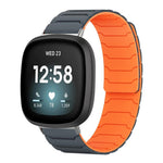 Cinturino per orologio magnetico in silicone xDfind, For Fitbit Versa 4 / 3 / Sense 2 / Sense