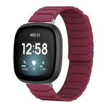 Cinturino per orologio magnetico in silicone xDfind, For Fitbit Versa 4 / 3 / Sense 2 / Sense