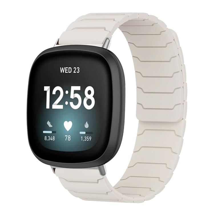 Cinturino per orologio magnetico in silicone xDfind, For Fitbit Versa 4 / 3 / Sense 2 / Sense