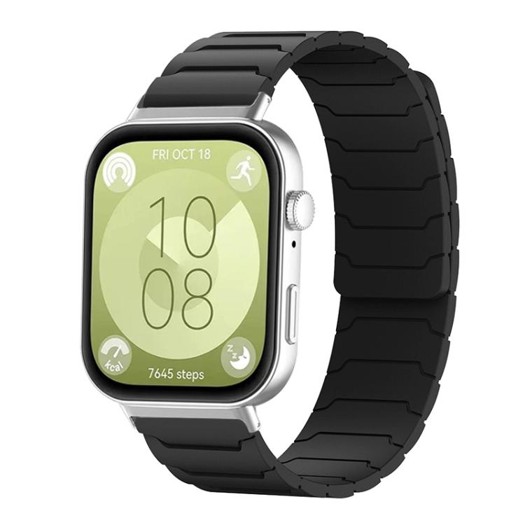 Cinturino per orologio magnetico in silicone xDfind, For Huawei Watch Fit4 / Fit4 Pro / Fit3