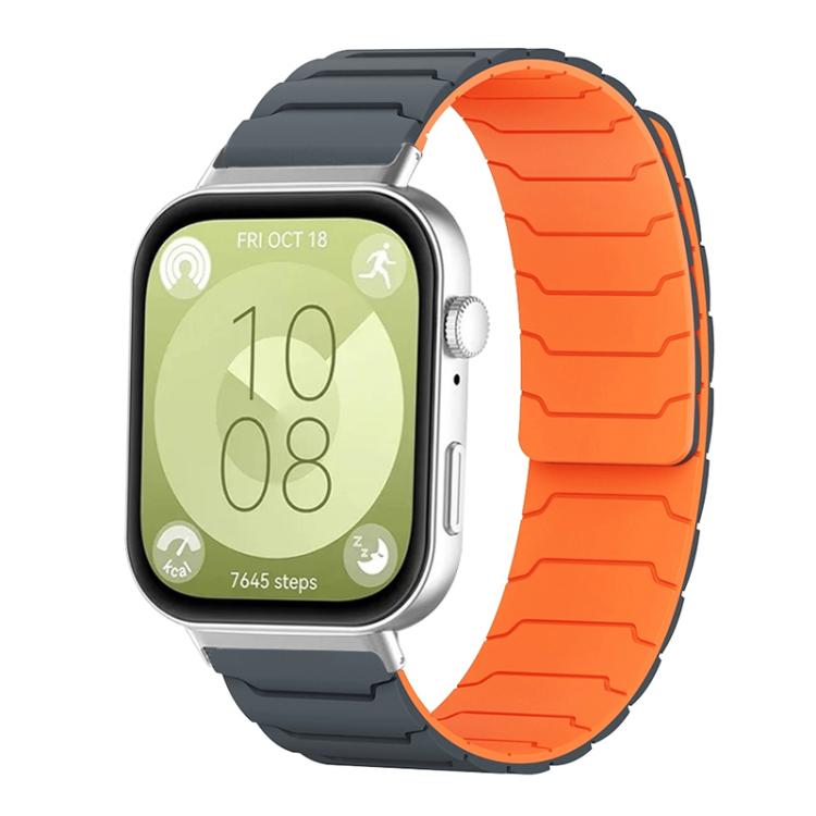 Cinturino per orologio magnetico in silicone xDfind, For Huawei Watch Fit4 / Fit4 Pro / Fit3