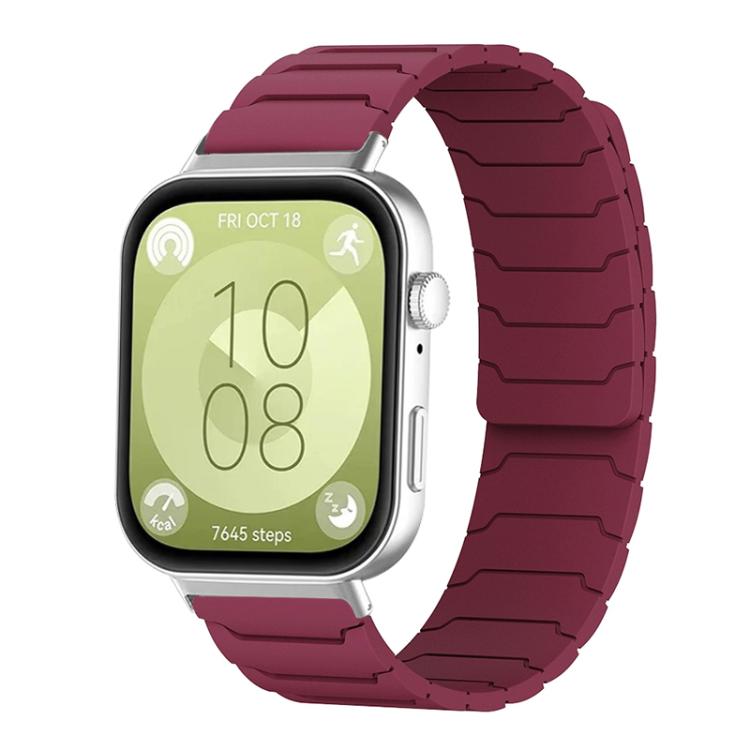 Cinturino per orologio magnetico in silicone xDfind, For Huawei Watch Fit4 / Fit4 Pro / Fit3