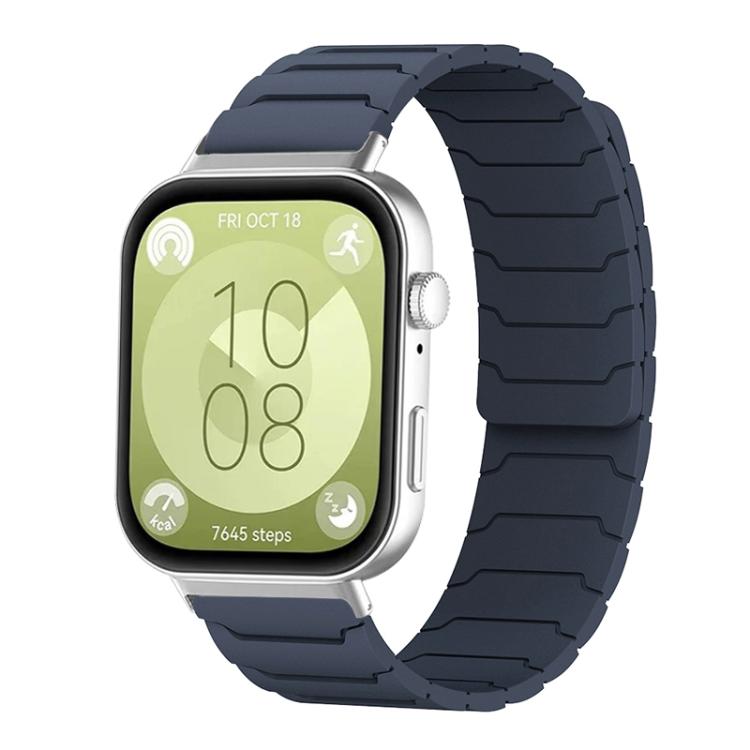 Cinturino per orologio magnetico in silicone xDfind, For Huawei Watch Fit4 / Fit4 Pro / Fit3